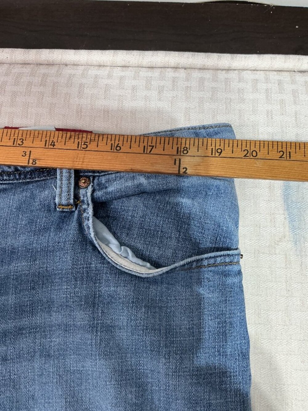 Seven7 Women's Bootcut Jeans Size 20 Light Wash Stretch Denim - Picture 6 of 9